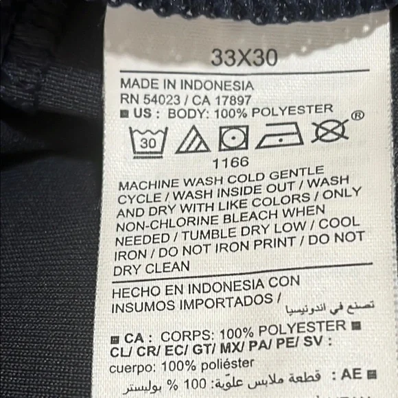 Old Navy Active Men's Navy Blue Straight Casual Pants - Picture 6 of 8